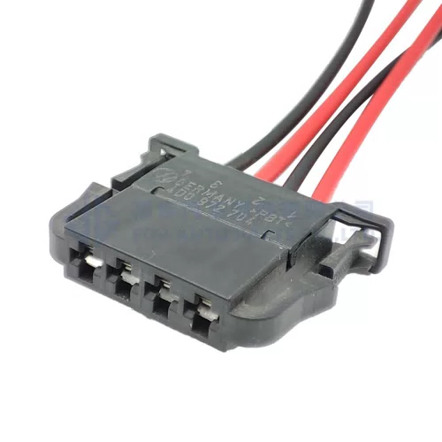 0090-460 Door Woofer Plug Brake Light Tail Lamp Connector Wire Harness Cable 4D0972704 4D0 972 704 with 15 cm wire - image 6