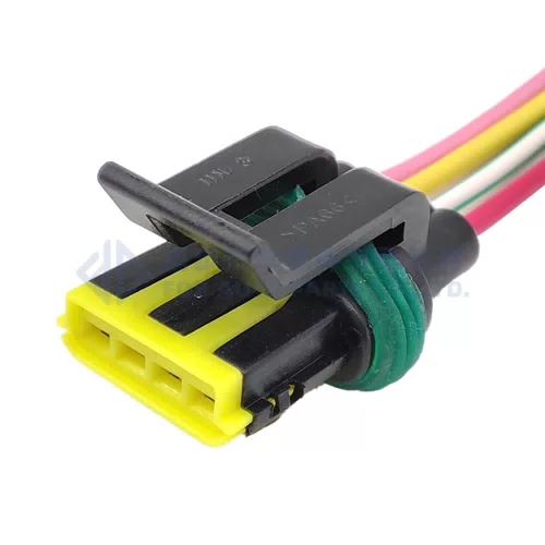 0090-461 1 Set 4 Pin Waterproof Auto Electric Wire Socket Connector Idle Motor Plug Stepper Motor Plug For Car - image 2