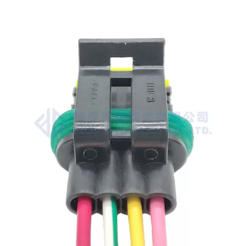0090-461 1 Set 4 Pin Waterproof Auto Electric Wire Socket Connector Idle Motor Plug Stepper Motor Plug For Car - image 3