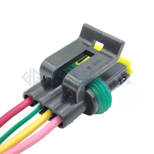 0090-461 1 Set 4 Pin Waterproof Auto Electric Wire Socket Connector Idle Motor Plug Stepper Motor Plug For Car - image 4