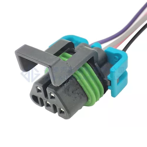 0090-462 12146047 12092839 Automotive Oxygen Sensor Plug Waterproof Cable Sockets For BUICK Regal Cruze with 18awg wires - image 2