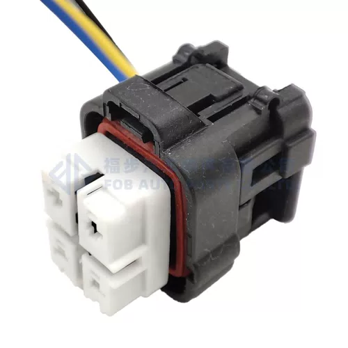 0090-470 1x Connector 4-way for Fuel Pump 23210-87402 out wire - image 2