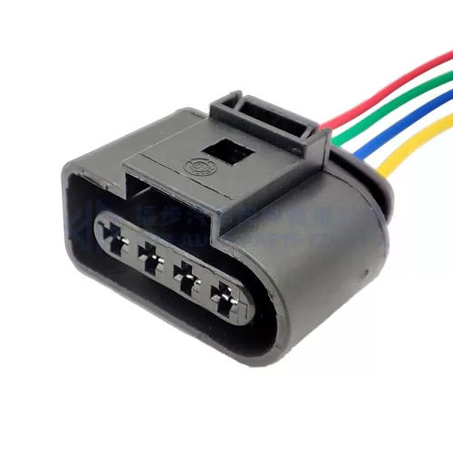 0090-472 Automotive waterproof connector Ignition Coil Wire harness Plug 8K0973724 For A4 A6 Q5 Q3 Golf Passat Bora... - image 2