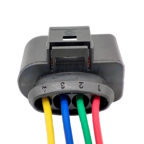 0090-472 Automotive waterproof connector Ignition Coil Wire harness Plug 8K0973724 For A4 A6 Q5 Q3 Golf Passat Bora... - image 3