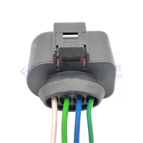 0090-502 4 pin 4-way Connector harness For Audi Volkswagen Gm Replaces 1J0973704 1J0 973 704 - image 3