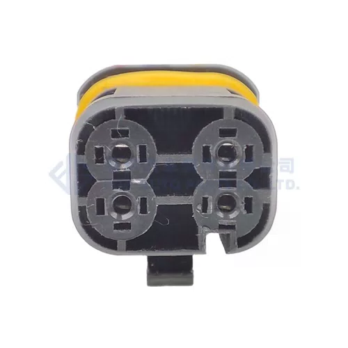 0090-507 Suitable for Sinotruk Truck Howo Shandeka C7HG7H Front Fog Light Turn Light Plug Connector Four-wire Fog... - image 5