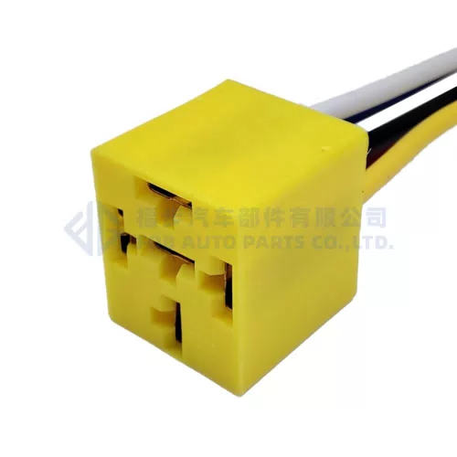 0090-529 Automobile Relay Socket 12v 24v 5-pin Relay Socket Automobile Universal Plastic Socket - image 2