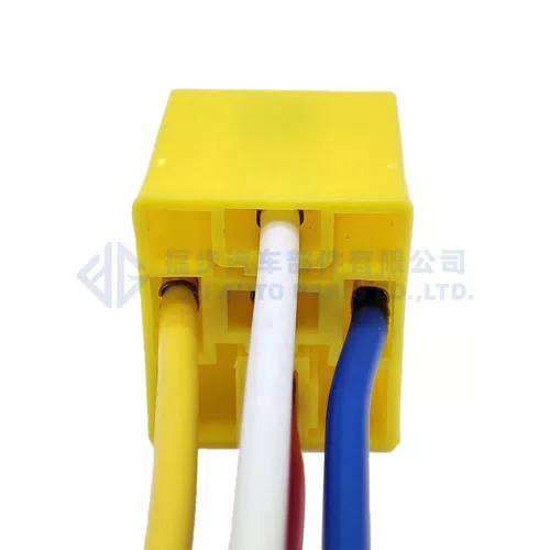 0090-529 Automobile Relay Socket 12v 24v 5-pin Relay Socket Automobile Universal Plastic Socket - image 3