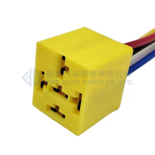 0090-529 Automobile Relay Socket 12v 24v 5-pin Relay Socket Automobile Universal Plastic Socket - image 6