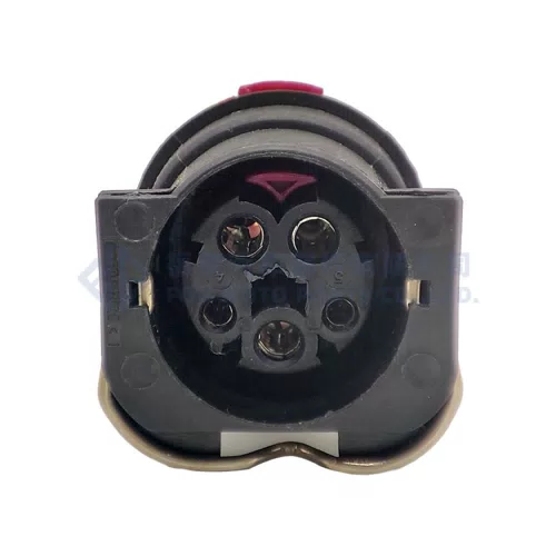 0090-546 2PCS 5-Pin Headlight Wiring Harness Plug Connector Fits VW Passat B5 - image 5