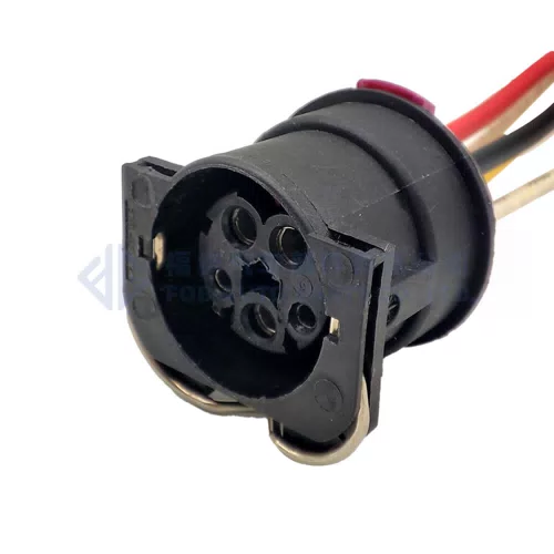 0090-546 2PCS 5-Pin Headlight Wiring Harness Plug Connector Fits VW Passat B5 - image 6