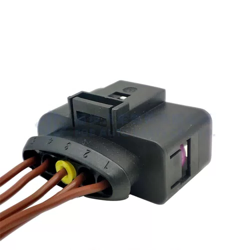 0090-547 1x Audi Volkswagen 5-Way Connector 4D0 973 725 w out Wire - image 4