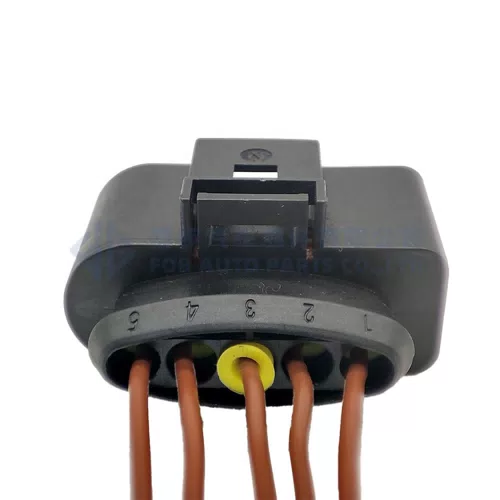 0090-547 1x Connector 5-way for Audi Volkwagen 4D0 973 725 w out wire - image 3