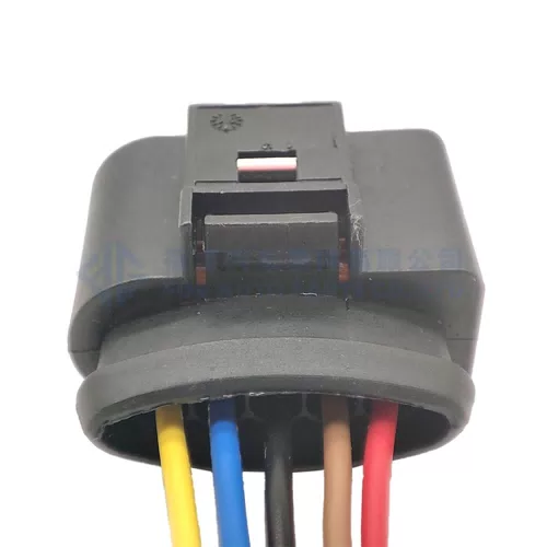 0090-550 1 Set 5 Pin 1J0 973 775A 1J0973775A MAF Automotive Mass Air Flow Plug Waterproof Socket For VW Audi - image 3