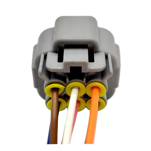 0090-604 6 Pin Male and Female Headlamp Connector Socket Plug 6188-0175 6189-0323 for Toyota Camry - image 2