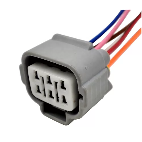 0090-604 6 Pin Male and Female Headlamp Connector Socket Plug 6188-0175 6189-0323 for Toyota Camry - image 6