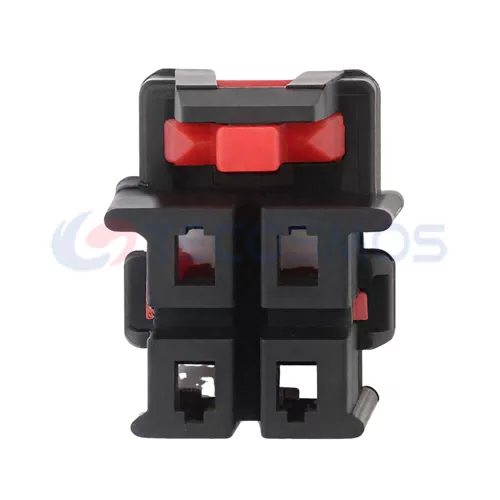 Tecosmos 009A0432 Auto Electrical 4-Pin Female Connector Copper Contact Nylon Housing IP66 for Fuel Pump DJ7047Y-1.5-21 - image 2