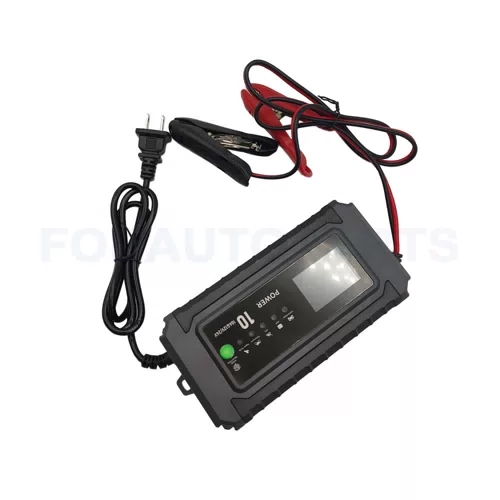 0124-003 Universal Car Battery Charger 12V 24V 10A Truck Battery Maintenance Portable Car Battery Charger Jump Starter - image 2