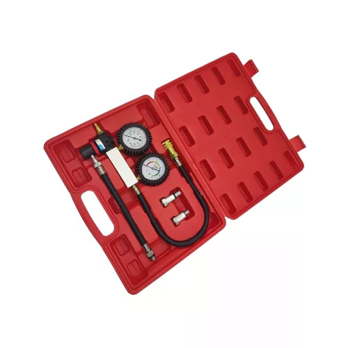 0255-001 New Cylinder Leak Test Kit with Dual Pressure Gauge Engine Compression Leak Detector - image 2