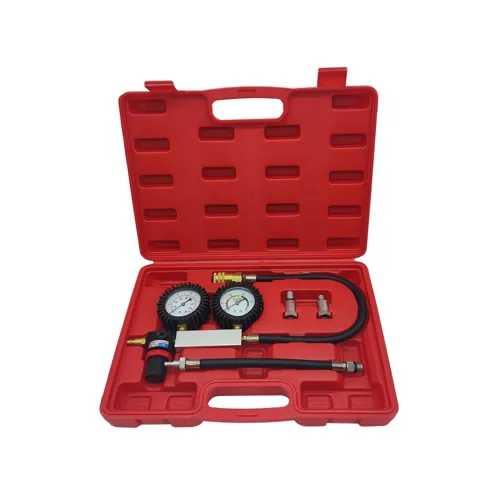 0255-001 New Cylinder Leak Test Kit with Dual Pressure Gauge Engine Compression Leak Detector - image 4