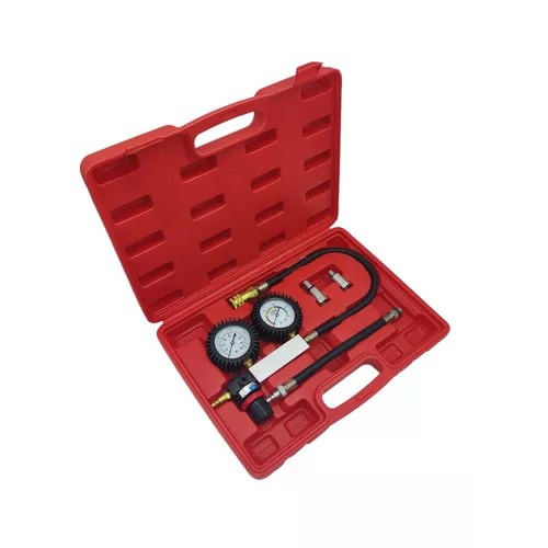 0255-001 New Cylinder Leak Test Kit with Dual Pressure Gauge Engine Compression Leak Detector - image 5