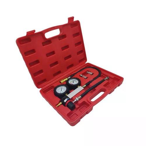 0255-001 New Cylinder Leak Test Kit with Dual Pressure Gauge Engine Compression Leak Detector - image 6
