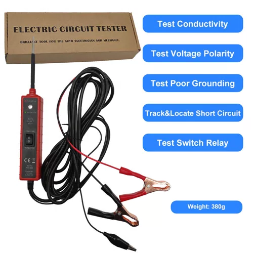 Universal Automotive Diagnostic Tools 6-24V EM285 Electrical Circuit Voltage tester Pen Power Probe 12V - image 3