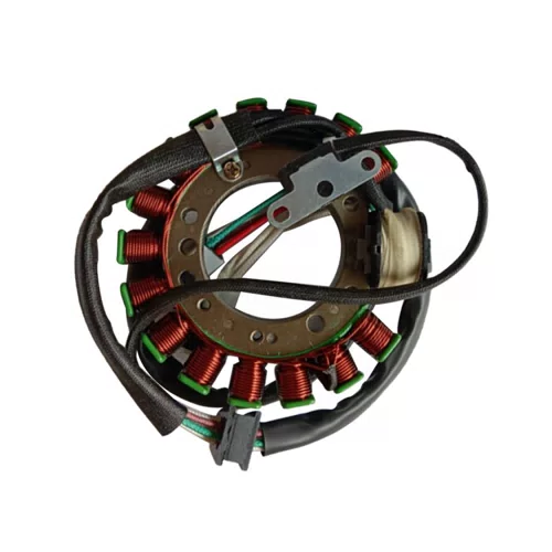 0398-041 Motorcycle Generator Stator Coil For YAMAHA YFM 350 WARRIOR (1990-1995) BIG BEAR 350 (1990-1994) - image 2