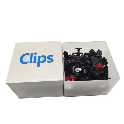 120 Pcs a Box Of 12 Universal Hybrid Car Fastener Clips Body Push Pin Rivet Kit Auto Parts - image 5