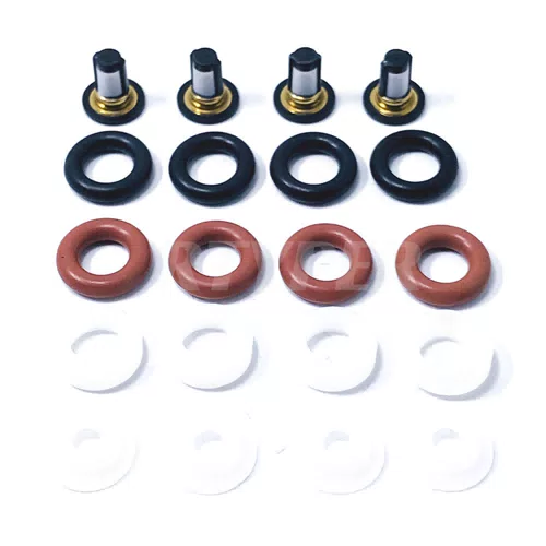 Fuel Injector Repair Kits Micro Filter Oring Plastic Gasket Pintle Cap 04204 for Keihin Injector