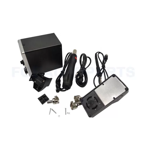 0496-624 2 in 1 700W Rework Soldering Station Hot Air Gun & Soldering Iron Station with Adjustable Temperature for... - image 2
