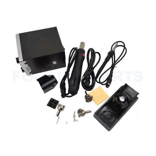 0496-624 2 in 1 700W Rework Soldering Station Hot Air Gun & Soldering Iron Station with Adjustable Temperature for... - image 6
