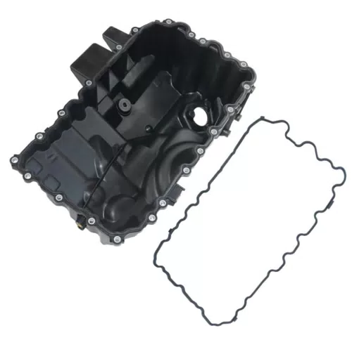 11137618512 Engine Oil Pan Sump With Drain Plug Compatible For BMW 228i 320i 328i F10 F22 F23 F30 - image 5