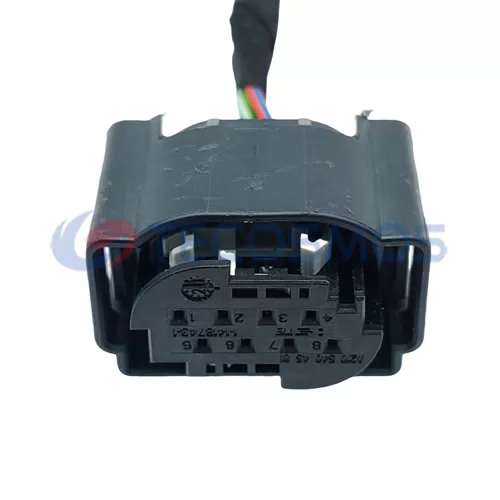 Auto Parts Reverse Sensor Radar Cable Socket Car Connector for Mercedes Benz 8 Pin Female 1-1534229-1