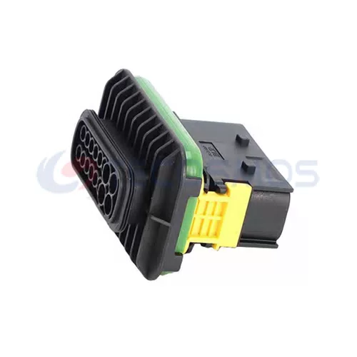 Automotive 12V Rectangle PBT Housing Wiring Harness Connector Plug Waterproof Shell for CAR 16 Pin Female 1-1564407-1 - image 3