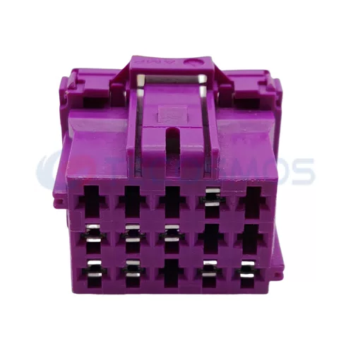 Auto Parts Automotive Audio Amplifier Plug Electrical Wiring Auto Connector for Car 15-Pin Female 1-967623-1