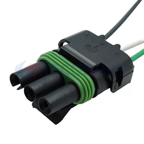 Auto Part Weather Component Electrical Sealing Wiring Socket Suitable for Car 3-pin Male 12015797 - image 5