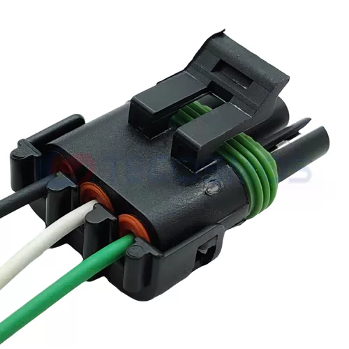 Auto Part Weather Component Electrical Sealing Wiring Socket Suitable for Car 3-pin Male 12015797 - image 6