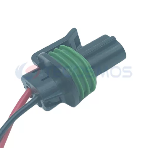 Auto Parts Lamp Socket Plug Car Connector Waterproof Suitable for Buick Delphi 2-pin Female 12185026 - image 3