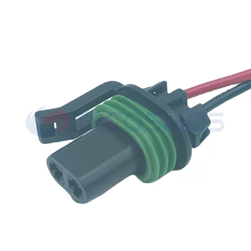 Auto Parts Lamp Socket Plug Car Connector Waterproof Suitable for Buick Delphi 2-pin Female 12185026 - image 4