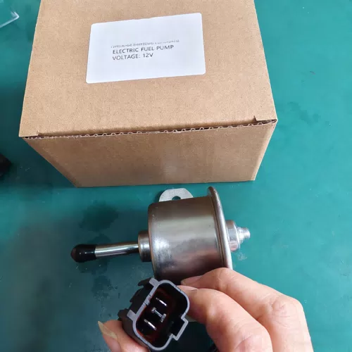 129612-52100 AM876266 Electric Fuel Pump 12V AT318139 for Yanmar 3TN100L 3TNV88 129612-52100 - image 2