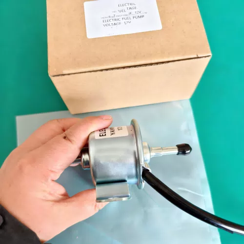 129612-52100 AM876266 Electric Fuel Pump 12V AT318139 for Yanmar 3TN100L 3TNV88 129612-52100 - image 5
