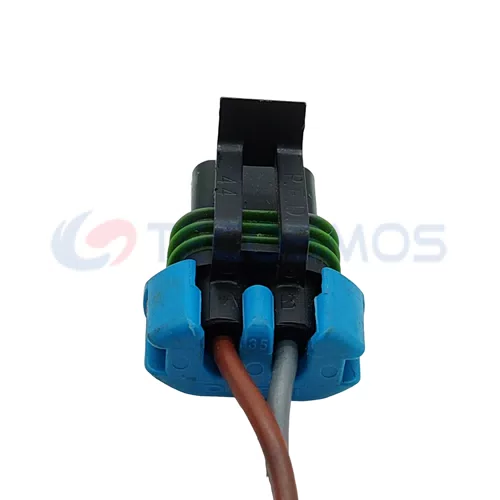 Auto Parts Automotive Fan Waterproof Wiring Harness Connector Is Suitable for the Fuord 2-pin Female 15300027 15300002 - image 2
