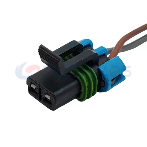 Auto Parts Automotive Fan Waterproof Wiring Harness Connector Is Suitable for the Fuord 2-pin Female 15300027 15300002 - image 3