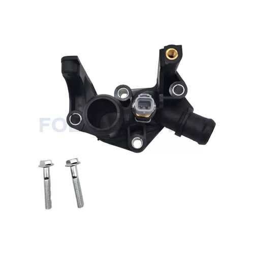 High Quality 1531004 Engine Thermostat Housing Coolant Water Flange Compatible With Ford Compatible With Fiesta