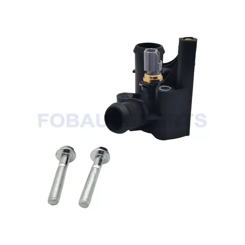 1531004 Engine Thermostat Housing Coolant Water Flange Compatible With Ford Compatible With Fiesta - image 3