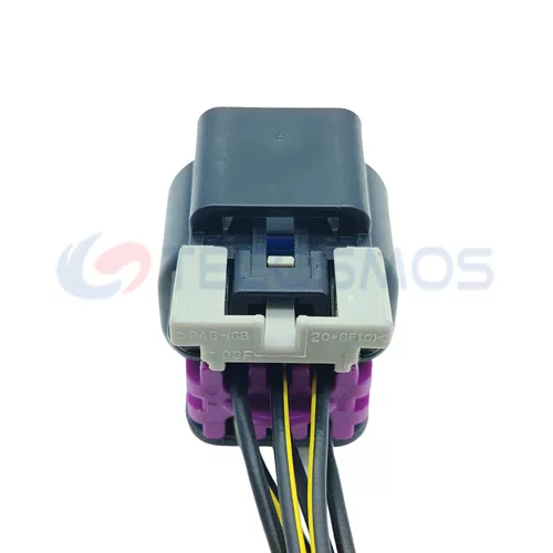 Auto Parts Automotive Waterproof Wire Harness Connector for BUICK 6-Pin Female 15355297 15418498 - image 2