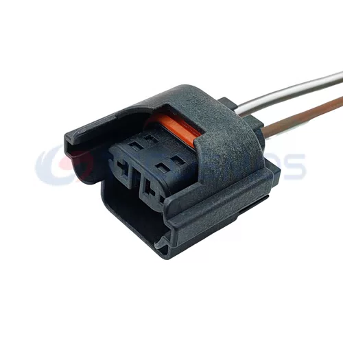 Auto Parts Sealed Waterproof Headlamp Fog Lamp Plug for Audi Volkswagen Skoda 2-pin Female Plug 15408254 - image 4