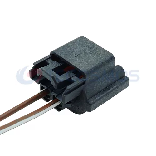 Auto Parts Sealed Waterproof Headlamp Fog Lamp Plug for Audi Volkswagen Skoda 2-pin Female Plug 15408254 - image 6