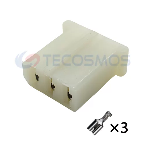Waterproof IP66 ABS/Nylon Copper Contact Wire Harness Printed Circuit Board Plug for Car 3-Pin Female 172036-1 - image 4